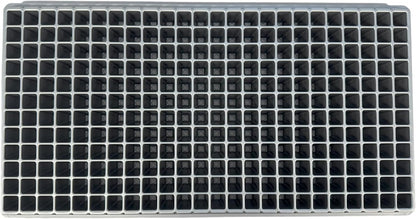 288 Cell Seedling Plastic Nursery Trays, 10 Pack, Thick Durable Germination Plug Trays, 2880 Cells Reusable Plant Propagation