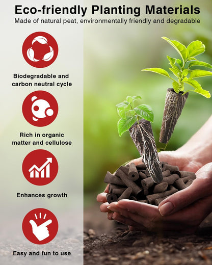 Tomato Seed Pod Kit for AeroGarden, idoo, Ahopegarden, MUFGA with Red Cherry/Golden Cherry Tomato, Roma/San Marzano/Yellow Pear Tomato and Jalapeno Pepper - Compatible with All Hydroponics (7-Pod)