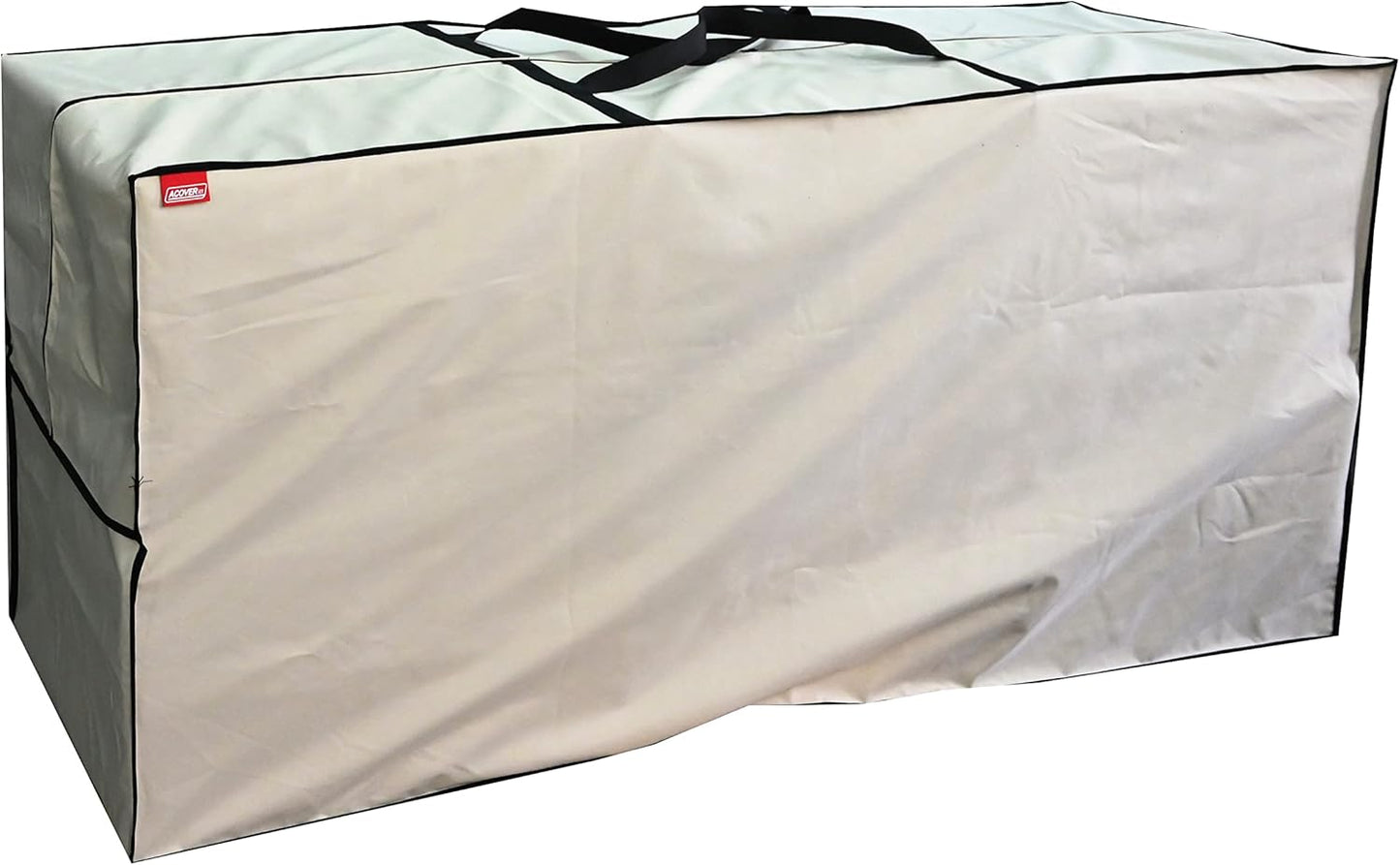 Outdoor Rectangular Cushion/Cover Storage Bag, Protective Zippered Storage Bags with Handles, 50''L x 13''W x 20''H Beige