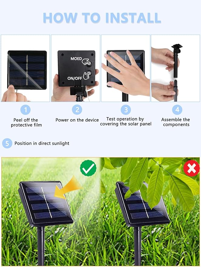 2 Pack Solar Christmas Lights Outdoor, 400 LED 144FT Extra-Long Solar String Lights Waterproof with Green Wire 8 Lighting Modes, Twinkle Light for Xmas Tree Fence Porch Garden Party Decor, Cool White