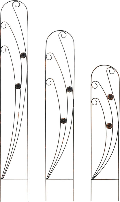 TR07 Phoenix Trellis Size: 4', Black