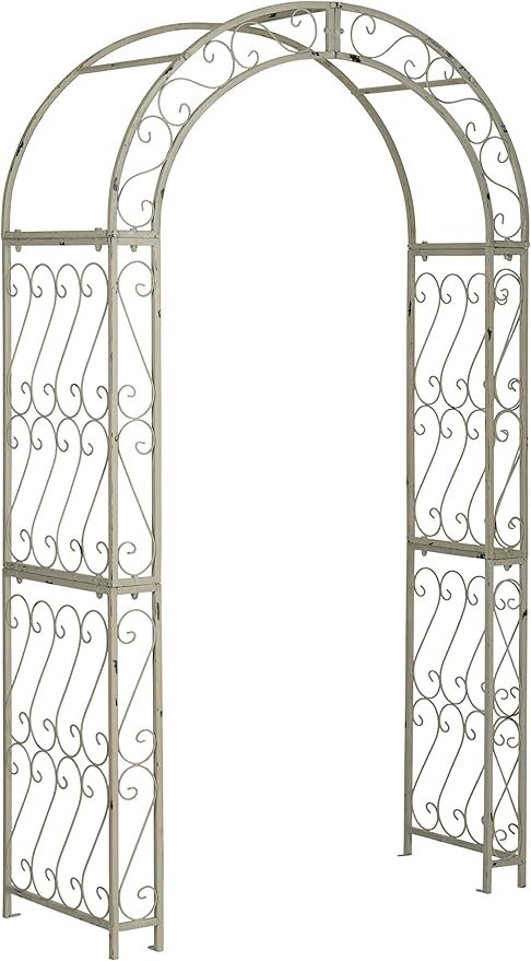 Safavieh Outdoor Collection Pagan Antique White Arch