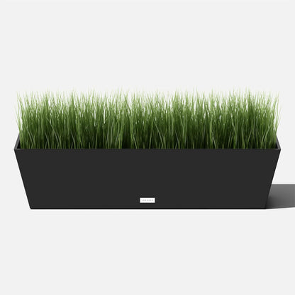 Veradek Pure Series Window Box Planter - Long Rectangular Planter for Indoor or Outdoor Windowsill/Balcony | Durable All-Weather Use with Drainage Holes | Modern Decor for Herbs, Small Plants, Flowers