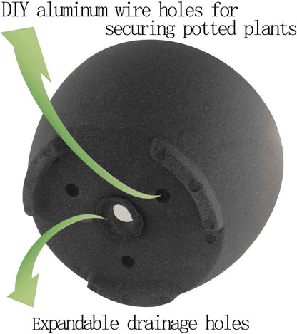 8.26” Large Bonsai Pots with Drainage Breathable Rough Pottery Planter Sand-Textured Short Legs Bonsai Tree Pots Ceramic for Indoor Plants Succulent