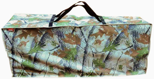 Outdoor Rectangular Cushion/Cover Storage Bag, Protective Zippered Storage Bags with Handles, 60"X20"X28" Leaf