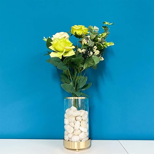 2 lbs Small White Pebbles for Plants, 0.8-1.2 inch Decorative River Rocks for Plants, Aquariums, Landscaping. White Stones for Planter Vase and Outdoor Garden Rocks