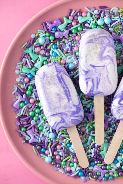 Sweets Indeed Sprinkles, Mermaid Edible Sprinkle Mix, Perfect for Cake Decorations, Baking, Ice Cream, Cookies, Cupcake Topper