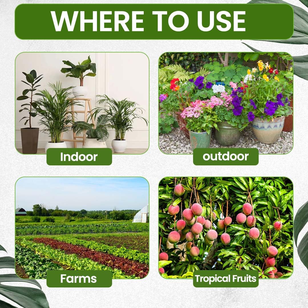 Citrus Tree Fertilizer - Orange, Lemon, Lime, Mango, Avocado - Citrus Fertilizer for Tropical Fruit Trees to Grow More Fruit - Garden-Growing Miracle Nutrients - 1 Qt / 32 fl oz / 946 mL