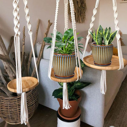 Oairse Ceramic Pots for Indoor Plants, 5.7 inch Pots for Plants Set of 2 Brown Planters with Drainage Holes and Saucers Texture Ceramic Planters Indoor Outdoor for Succulent