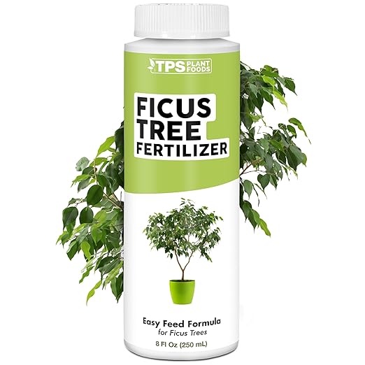 TPS NUTRIENTS Ficus Tree Fertilizer for All Ficus, Fig and Moraceae Plants, Liquid Plant Food 8 oz (250mL)