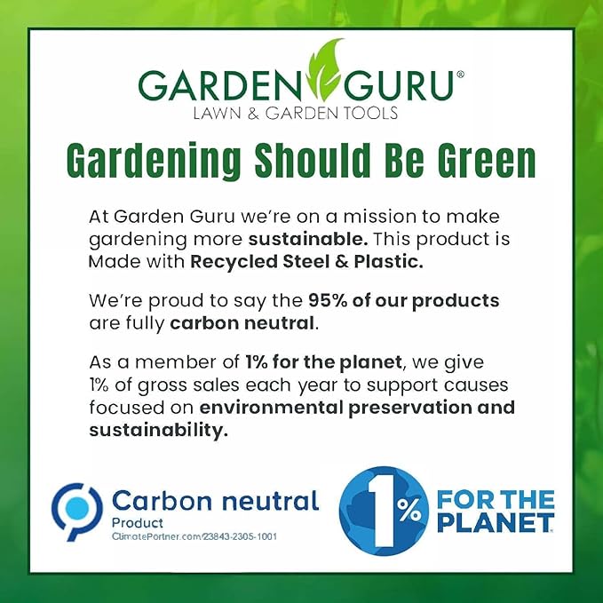 GARDEN GURU Razor Sharp Snip – Professional Garden Pruning Shears Trimmers – Super Sharp Micro-Tip Precision Stainless Steel Blades - Ergonomic Handles Easy on Arthritic Hands - 1 Case (100 Pcs)