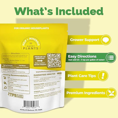 Organic Lemon Tree Fertilizer, Slow Release Dry Granular Fertilizer for Lemon and Citrus Trees - 1 Pound (16 Oz)