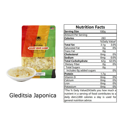 DOL Dried Snow Swallow Natural Malaysia, 100% Natural Snow Lotus Seed Gum Gleditsia Sinensis, Plant Collagen and Low Fat, Good With Peach Gum 清熱潤肺 排毒養顏 AAA級精選 野生雙莢皂角米 雪蓮子 8OZ/Bag