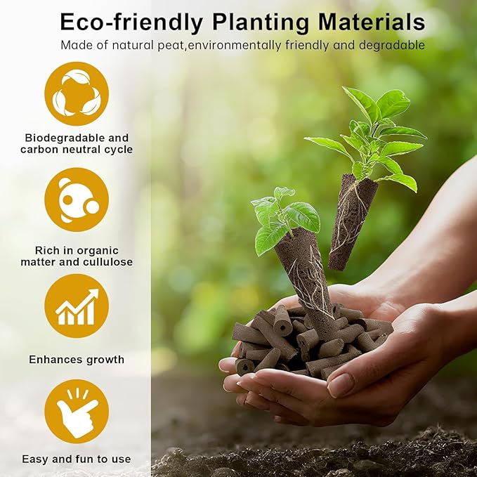 Caesar Salad Seed Pod Kit for AeroGarden, idoo, Ahopegarden, MUFGA with Green Romaine Lettuce, Red Romaine Lettuce, Spinach, and American Fast Lettuce - Compatible with All Garden(7-Pod)