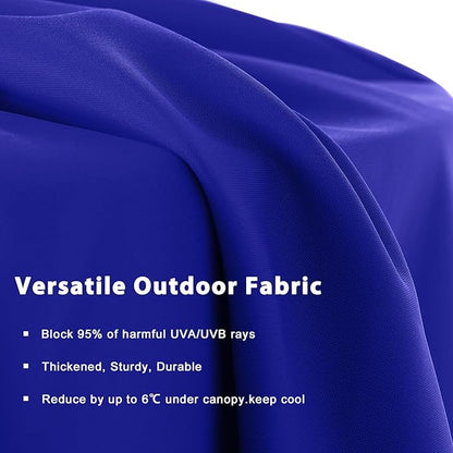 MASTERCANOPY Patio Outdoor Umbrella,15FT Double Sided Large Umbrella with Base