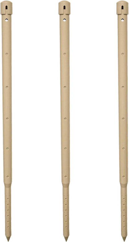 36 in. DEEP DRIP Large Tree Watering Stake (3 Pack) | UV-Protected ABS Plastic Tree Irrigation Spike for Extra-Large Sized Trees, Established Trees, and Palms