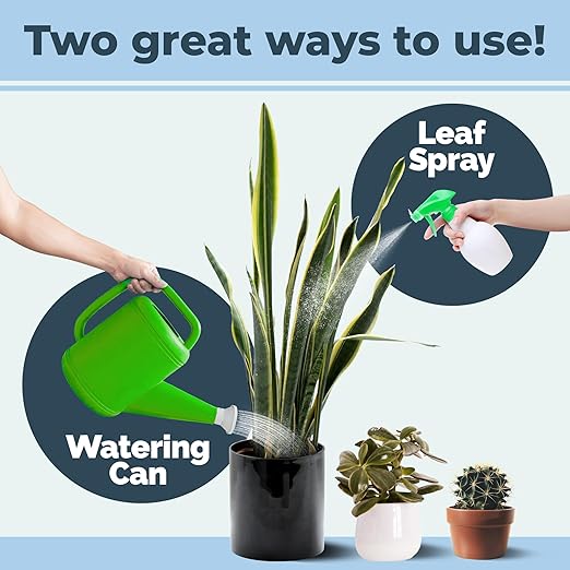 Succulent Plant Food for Succulents, Cactus, Jade and Aloe, Liquid Houseplant Fertilizer, 32 oz (1 Quart)