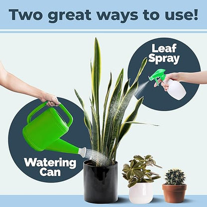 Succulent Plant Food for Succulents, Cactus, Jade and Aloe, Liquid Houseplant Fertilizer, 1 Gallon (128 oz)