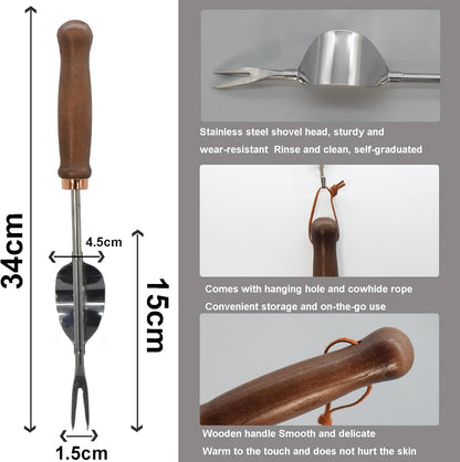 Gardening Tools- Flower Spade Digging Loosening Tool Hand Rake Weed Puller Garden Tools Make Ideal Gifts for Gardening Enthusiast(Weeder1)