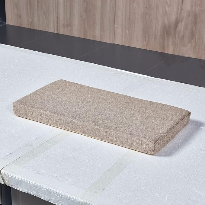 Bench Seat Memory Foam Chair Pads Non-Slip Rubber Back Indoor Swing/Settee Cushion 40 x 12 inch
