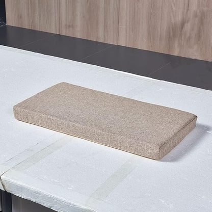 Bench Seat Memory Foam Chair Pads Non-Slip Rubber Back Indoor Swing/Settee Cushion 42 x 18 inch