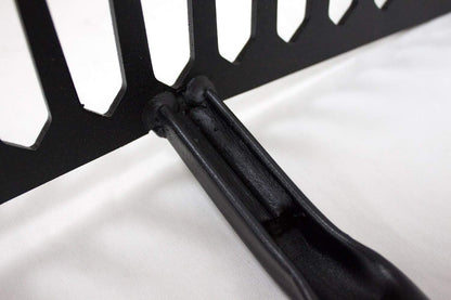 Bully Tools 92311 16-Inch Level Head Rake with Fiber Glass Handle and 14 Steel Head Tines, 60-Inch