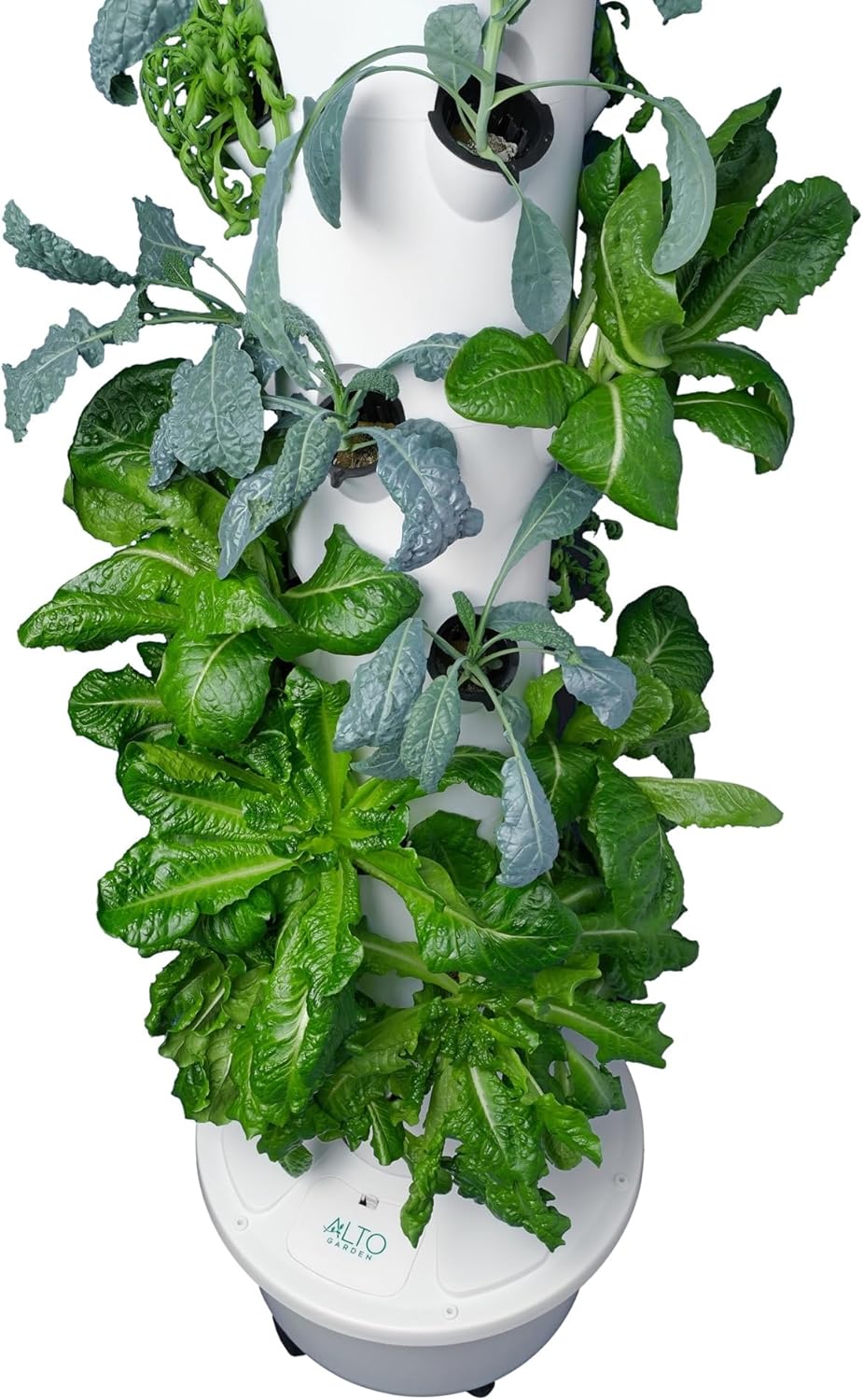 GX Hydroponic Tower | Vertical Planter Tower | Hydroponics Growing System Kit | Food Grade with 24 Net Pots (Without Lights)