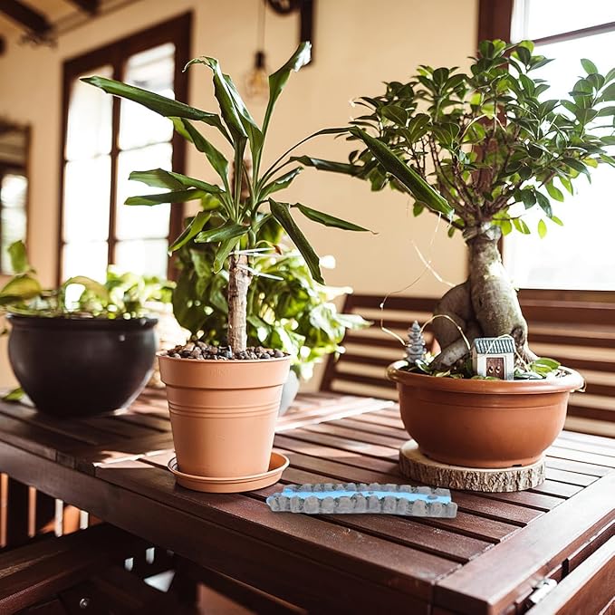 jojofuny 2pcs Miniature River: Diorama Resin Stream for Fairy Garden Accessories - Fairy Garden Pond for Dollhouse Landscape Scenery Layout Home Decoration