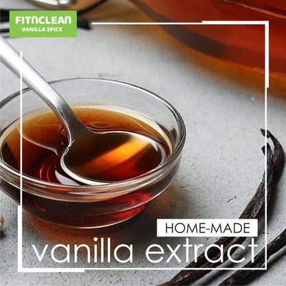 8oz Vanilla Beans Grade A Tahitian 6"-7" Bulk (1/2Lb) for Extract, Cooking and Baking by FITNCLEAN VANILLA| 0.5 Pound Fresh Gourment Natural Raw NON-GMO Whole Pods.