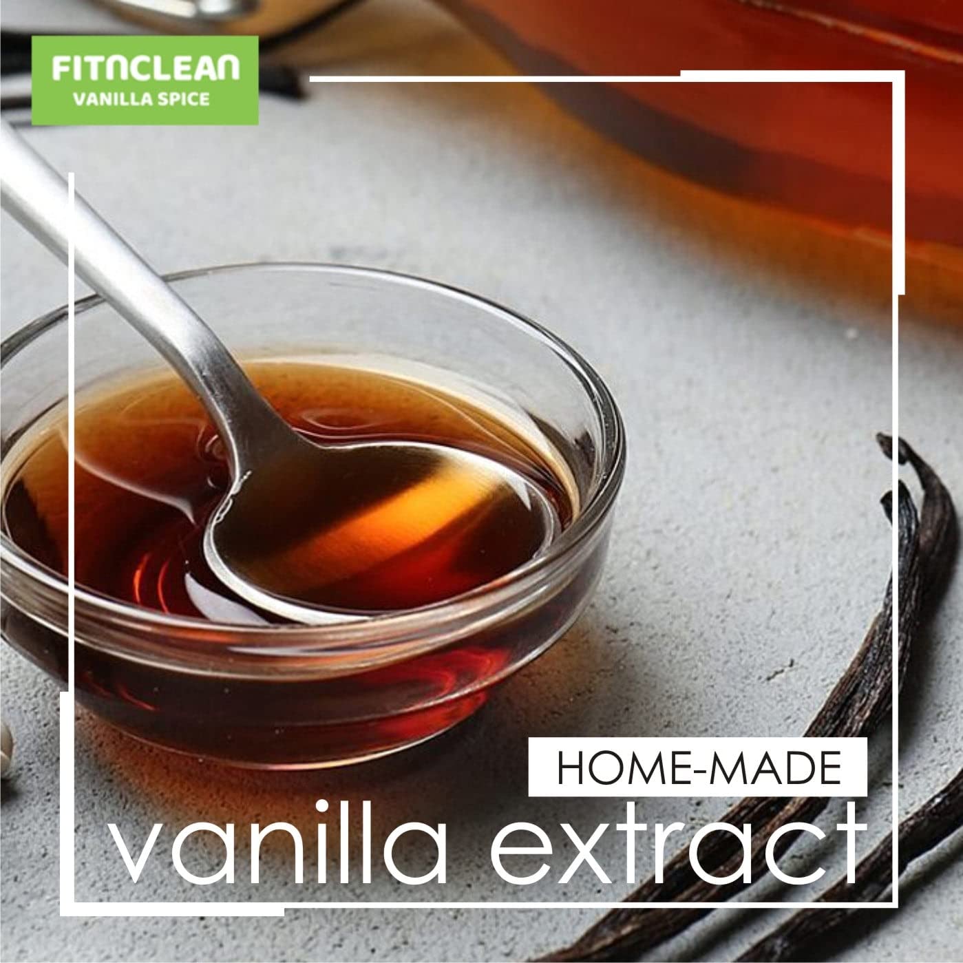 26 Tahitian Vanilla Beans Grade B Extract Exclusive Bulk|4"-5" Whole Natural Raw NON-GMO PODS by FITNCLEAN VANILLA