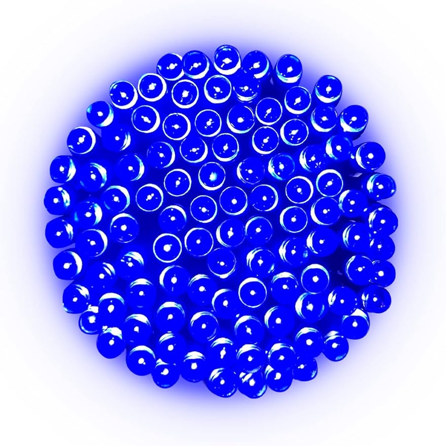 2 Pack Solar Christmas Lights Outdoor, 72FT 200 LED Solar String Lights with 8 Lighting Modes, IP65 Waterproof Solar Lights Outdoor for Xmas Garden Party Tree Decor