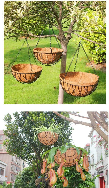 20 Inch Round Shape Coco Liners for Hanging Basket(2 Pieces of Pack)