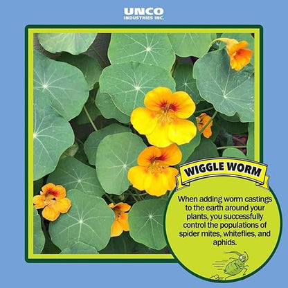 100% Pure Organic Worm Castings Fertilizer, 15-Pounds (3 Pack) - Improves Soil Fertility and Aeration for Houseplants, Vegetables, Gardens, and More – OMRI-Listed and Mineral-Dense