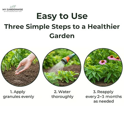 Gypsum for Soil - Calcium for Plants - Gypsum Fertilizer for Gardening, Lawn & Vegetables - Calcium for Garden (8 oz - 0.5 lb.)