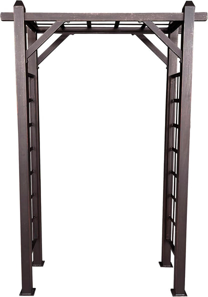 Bronze Modern Aluminum Garden Arbor Arch