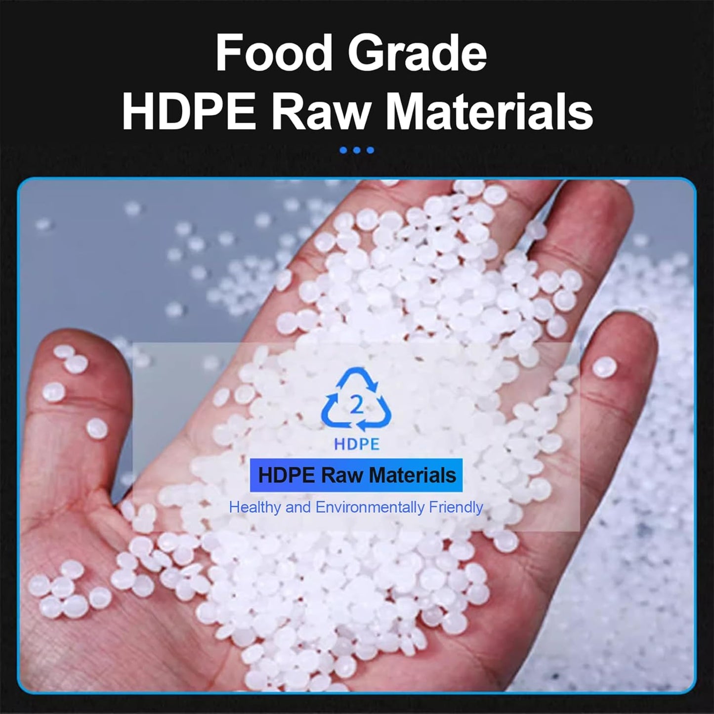 Heavy Duty Water Container Plastic Water Storage Carrier with Tap 50l 80l 110l 200l Water Tank Water Bottle Dispenser for Camping Caravan Hiking Outdoor(Size:80L)