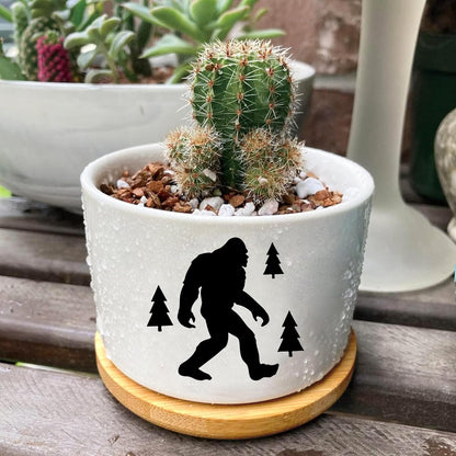 Window Garden Bigfoot Planter Pots,Bigfoot Gifts for Women/Men/Housewarming/Wedding/Festival Birthday Gifts Planter Pots,Outdoors/Indoors,Window Decor,Garden Decor,Yard Decor,Home Decor,Office