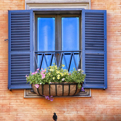 2-Pack Coconut Liners for Planters 30 inch, Half-Moon Shape Window Box Liners Coconut Planter Liners Replacement, Trough Coco Liners for Planters Flower Baskets