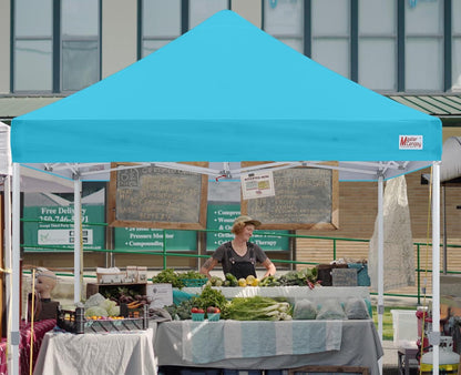 MASTERCANOPY Pop Up Canopy Tent Commercial Grade 10x10 Instant Shelter (Sky Blue)