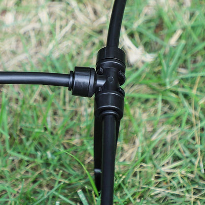 MIXC 24 Pack 1/4" Drip Irrigation Connectors, Quick Connect Fittings for 1/4 Inch Drip Tubing, Push-to-Fit Tee Fittings for Sprinkler & Irrigation Systems(1/4'' Brbed Tee Connectors-24P)