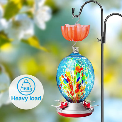 Ant Moat for Hummingbird and Oriole Feeders to Guard Against Ants Protecting The Sugar Nectar Water, Cleaning Brushes Included (Red 2 Pack)