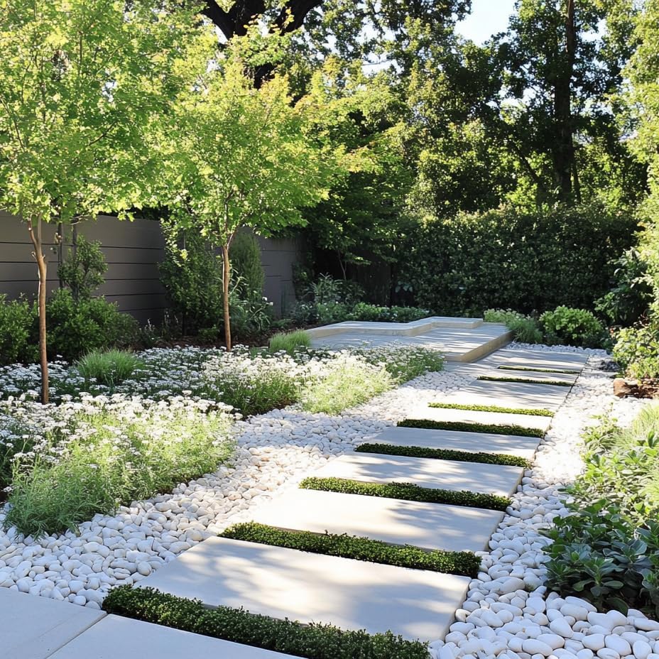 MSI Natural Decorative Tumbled White Pebbles, 1 Inch - 2 Inch, 40 lb. Bag