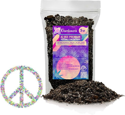 Gardenera Organic Photoperiod Plants Potting Soil Mix - Perfect Balance of Nutrients, Drainage, and Aeration for Thriving Photoperiod Plants - 5 Quart