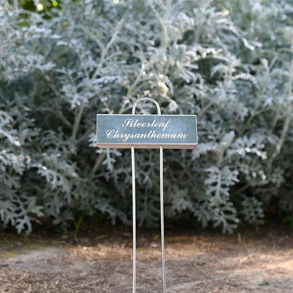 30 Pack Metal Plant Labels for Outdoor Garden Waterproof Plant Markers, Labels Garden Markers for Seedlings Herbs Vegetable Greenhouse Gifts, with Pen