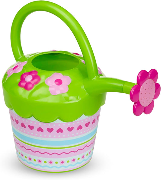 Melissa & Doug Sunny Patch Pretty Petals Flower Watering Can - Pretend Play Toy
