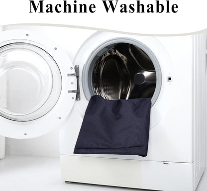 Outdoor Chair Cushions Set of 2, Waterproof Foam Patio Seat Cushions with Ties for Garden Sofa & Dining Furniture, 3-Year Color Fastness, 16x17x2 Inch, Grey