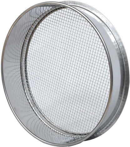 3PCS Soil Sifter for Rocks Sand Compost Sieve