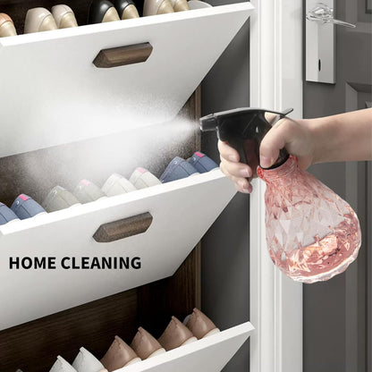 2 Pcs Spray Bottles, 500 ml/17 oz Empty Water Spray Bottles, Plastic Reusable Adjustable Mist Sprayer Squirt Bottles Containers Refillable for Cleaning Solutions, Gardening, Plants (Pink)