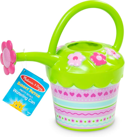 Melissa & Doug Sunny Patch Pretty Petals Flower Watering Can - Pretend Play Toy
