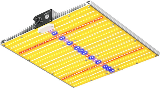 2025 Upgraded SH1200 Led Grow Light,Dimmable Full Spectrum LED Growing Lights with UV&IR for Indoor Plants Greenhouse Increase Yield & Crop Quality, Plant Growing Lamps,Cover 3x3 Grow Light